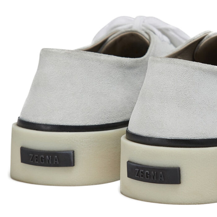 FEAROFGOD x ZEGNA Suede Sneaker in Stone