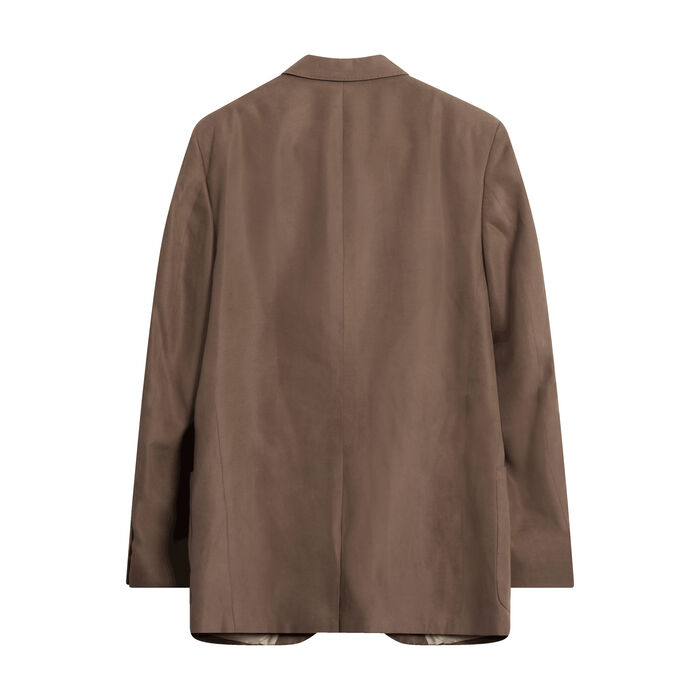 Vintage Suede Suit Jacket
