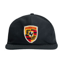 80s Porsche Trucker Hat (BLK)