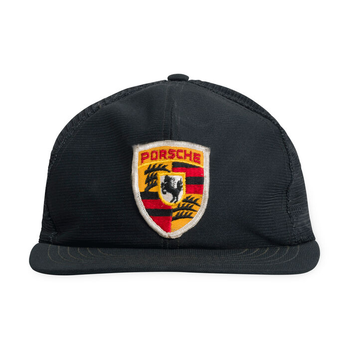 80s Porsche Trucker Hat (BLK)