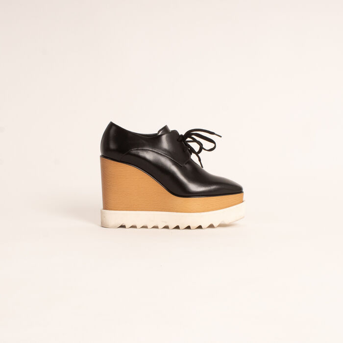 Stella McCartney Elyse Lace Up Platform Bootie