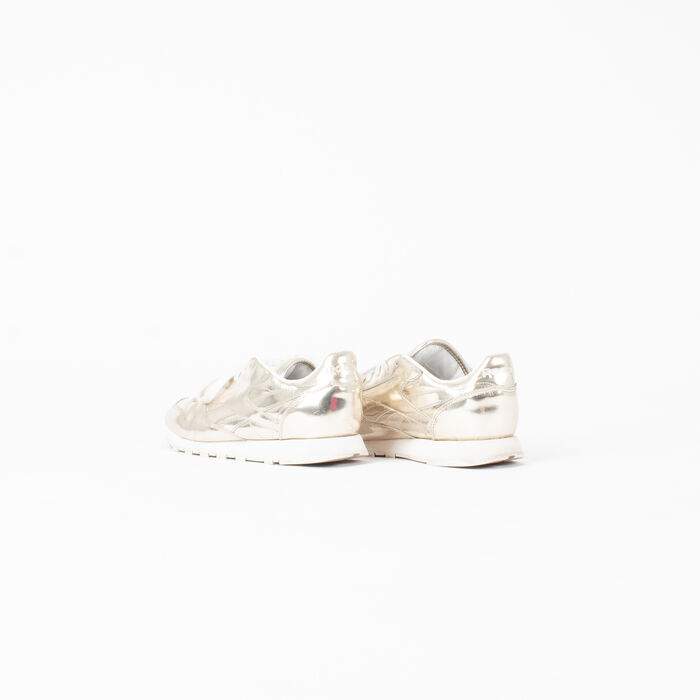Reebok X Sandro Classic Leather Metallic Sneakers