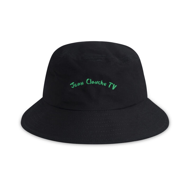Painter Bucket Hat "Acid Jazz" - Black