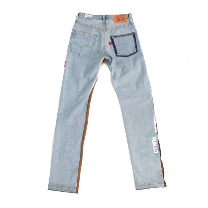 Limited Edition Levi's x Heron Preston 501 Jeans