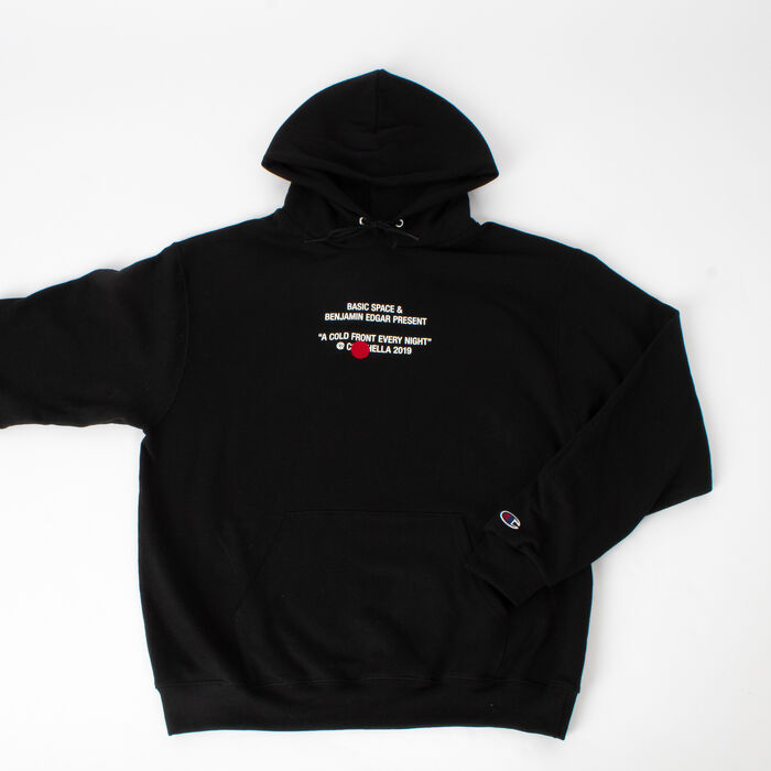 Basic Space x Benjamin Edgar "A COLD FRONT EVERY NIGHT" Hoodie