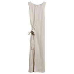 Vintage Wheat Linen Jumpsuit