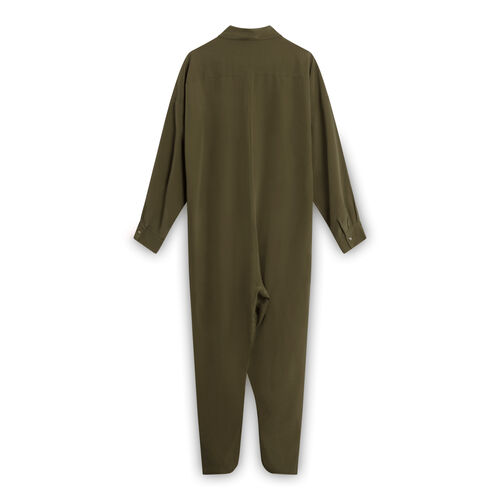 Datura Olive Green Ren Jumpsuit