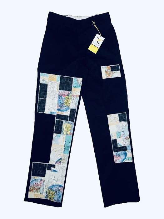 Axecents Map Pack Regular Fit Work Pants - Black