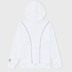 Baseball Hoodie - White