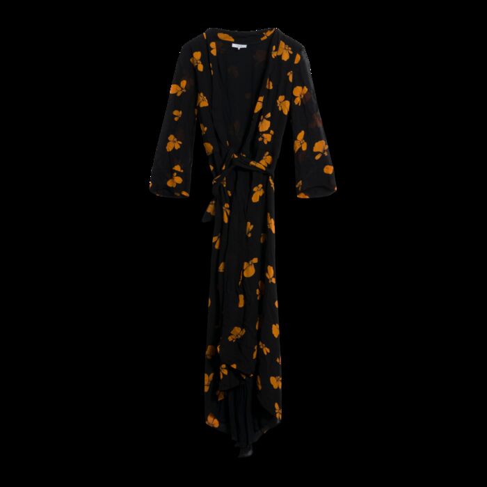 Ganni Fairfax Georgette Maxi Dress