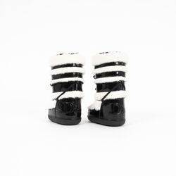 Dior Children's Faux Fur Booties