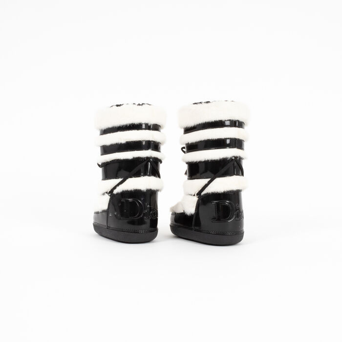 Dior Children's Faux Fur Booties