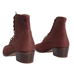 Dawn Boot in Mahogany Leather