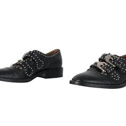 Givenchy Elegant Studded Double Monk Oxford
