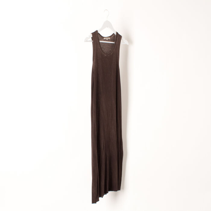 cotton tank maxi dress