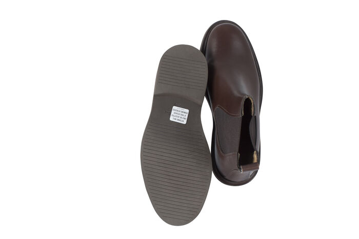 A.P.C. Dark Brown Chelsea Boots