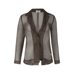 Maryam Nassir Zadeh Milena Organza Blazer