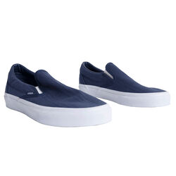 Vans Classic Slip-On Tonal Plaid Dress Blue/ True White