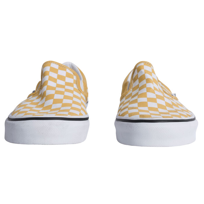 Vans Classic Slip On Checkerboard Ochre True White