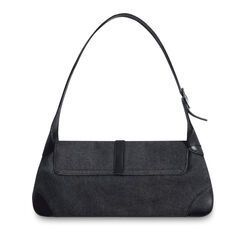 Gucci Denim Jackie O Shoulder Bag