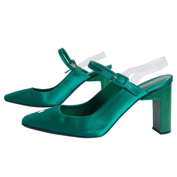 1017 Alyx Square Toe Sandals - Green