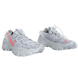 Nike Women's Space Hippie 04 Sneaker in Summer White/Hyper Crimson