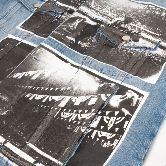 Calvin Klein Jeans x Andy Warhol Rodeo Printed Denim Jacket
