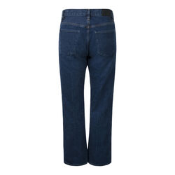 Goldsign- Benefit High-Rise Straight Jeans in Deep Indigo