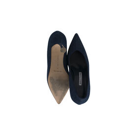 Manolo Blahnik Denim Pumps
