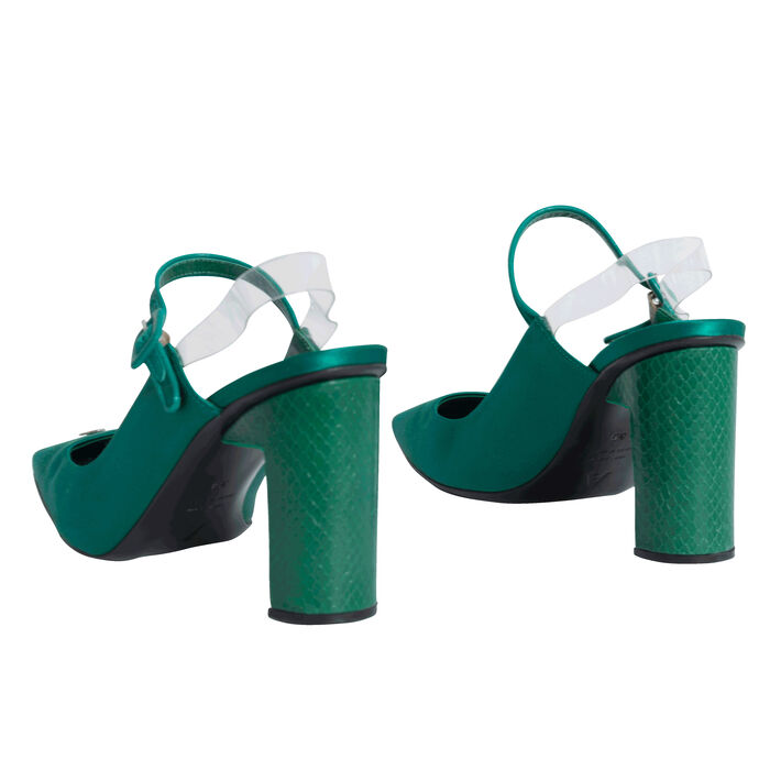 1017 Alyx Square Toe Sandals - Green