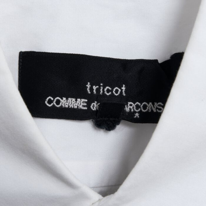 Tricot Commes des Garcons Tartan Panel Shirt