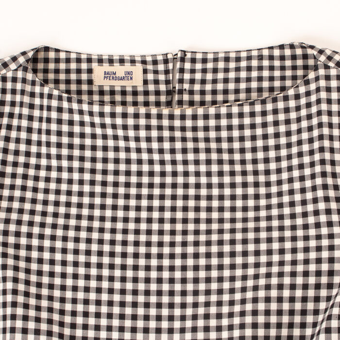 Baum Und Pferdgarten Saffia Tiered Gingham Dress