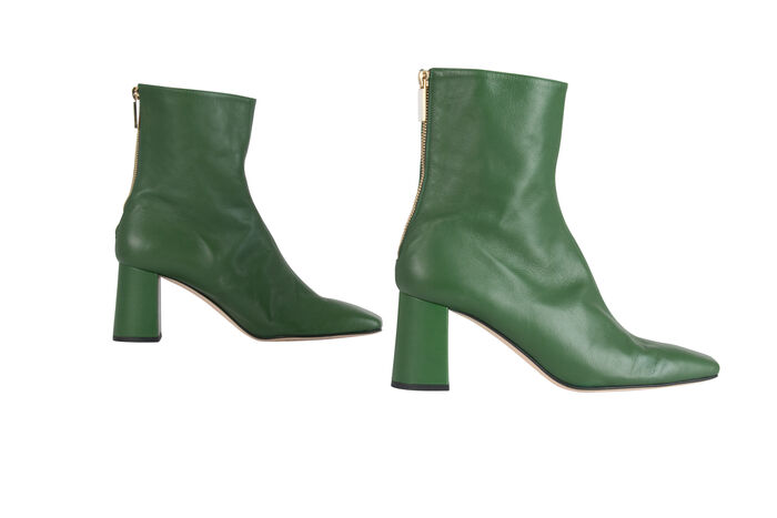 forest green ankle boots