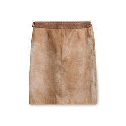 Vintage Carlisle Cowhide Mini Skirt