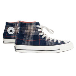 Converse Chuck Taylor All-Star 70s Hi Plaid - Navy