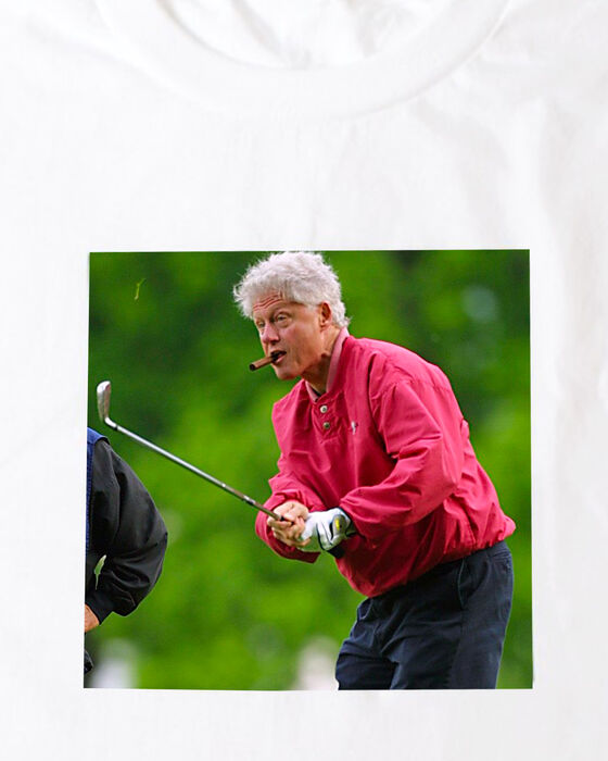 Bill Clinton Golf Tee