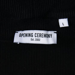 Opening Ceremony Long Sleeve Crop Top