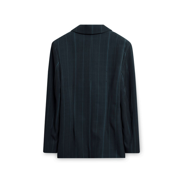 Oversized Blazer Pinstripe