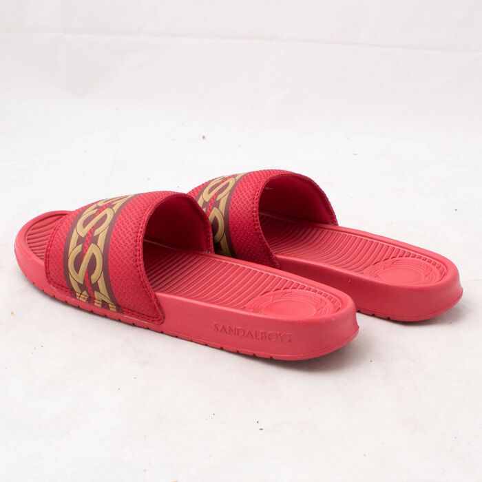 Sandalboyz Schooner Red Slide