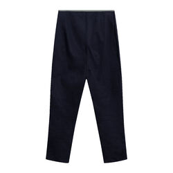 Vintage Prada Trousers with Olive Waist Trim
