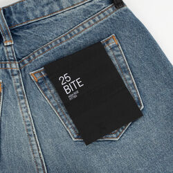 Denim x Alexander Wang High Rise Fitted Bite Shorts