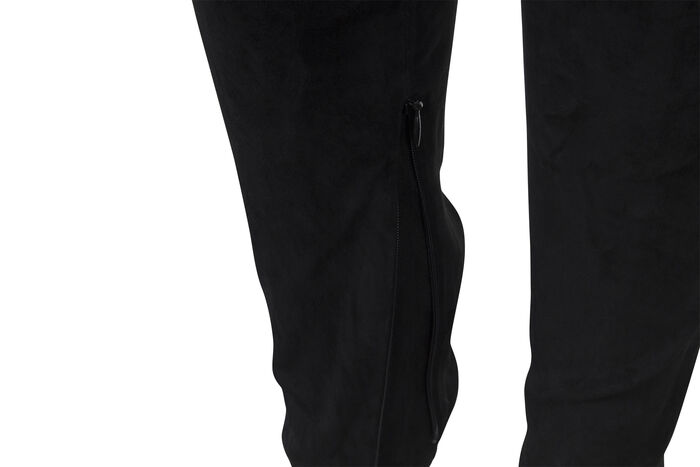 Offtrack Leggings Black Suede