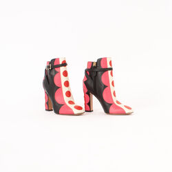 Valentino Carmen Leather Booties
