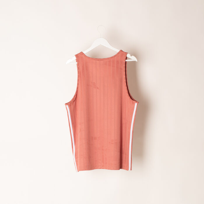 Adidas Adicolor Soccer Tank In Salmon