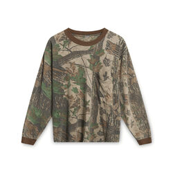 90s Realtree Camo Sweatshirt- Brown And Green