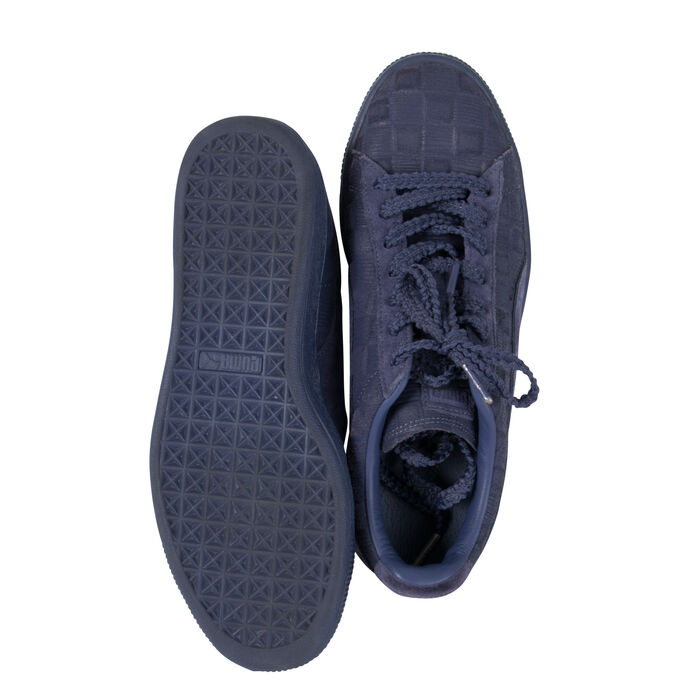 Puma Blue Suede Sneakers