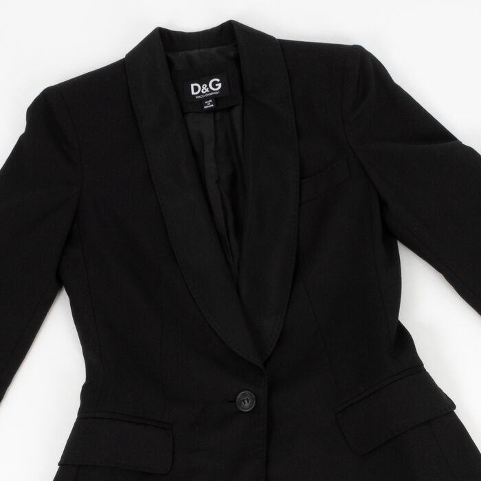 Dolce & Gabbana Shawl Collar Blazer