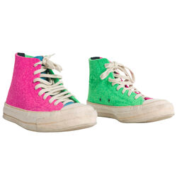 Jw Anderson Converse Edition Felt Chuck 70 - Pink/Green