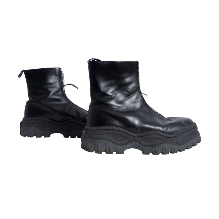 Eytys Raven Leather Ankle Boots