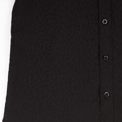 Saint Laurent Tonal Leopard Button Down Shirt